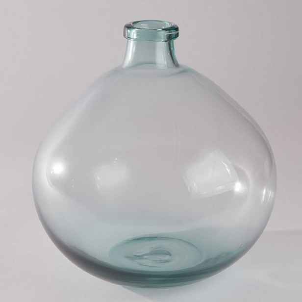 Butlers BALLOON Skleněná váza 30 cm - sv.zelená