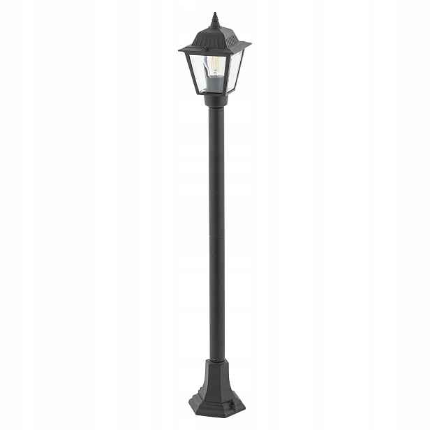 Stojací lampa sloupek klasický černý Nowodvorski