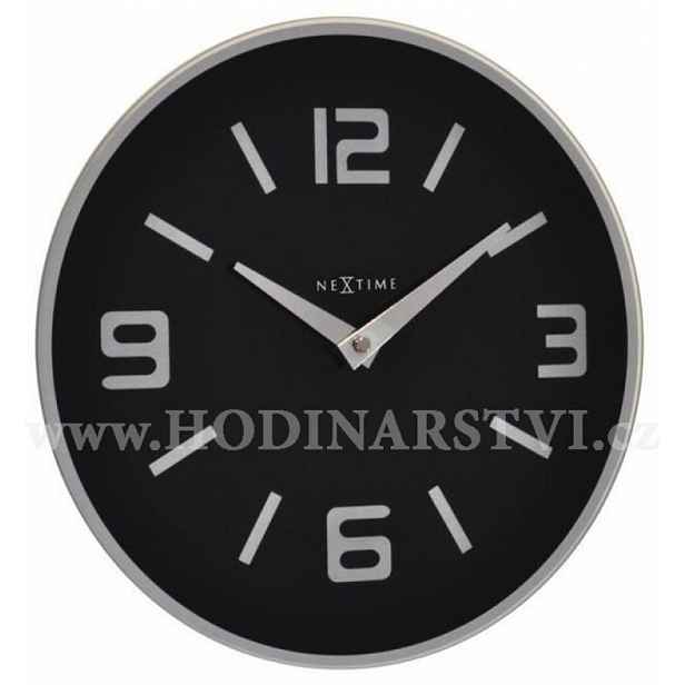 Hodiny NEXTIME 8148zw 43x43cm Shuwan