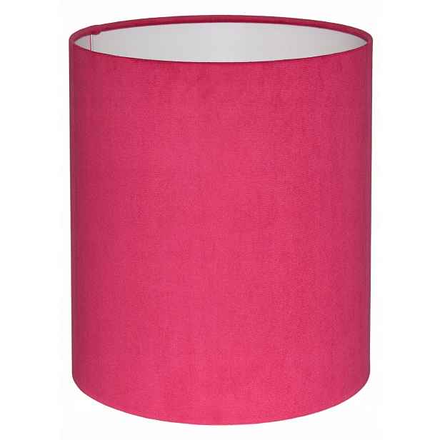 Stínidlo pro stojací lampu Závěsný válec 13/15 cm E27 Magenta Růžová Matera