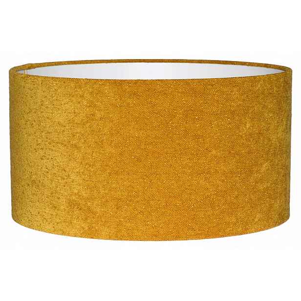 Stínidlo stojací lampy závěsné válec 45/25cm E27 MEDOVÝ-Žlutý Boucle Venosa