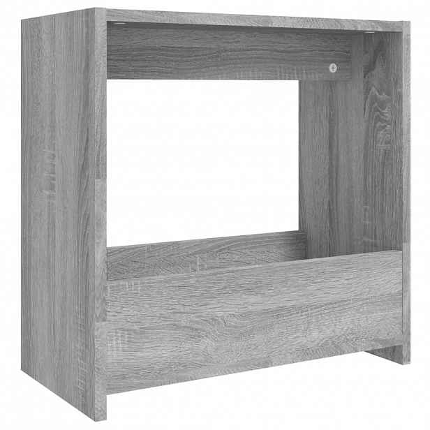 vidaXL Odkládací stolek šedý sonoma 50 x 26 x 50 cm kompozitní dřevo