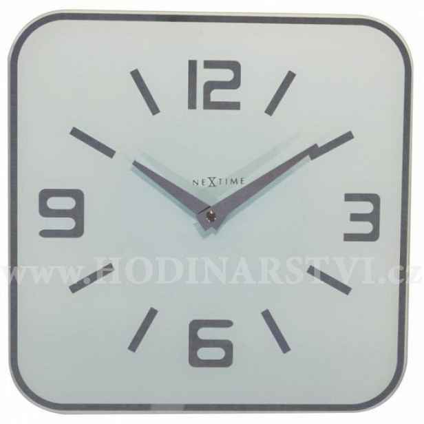 Hodiny NEXTIME 8149wi 43x43cm Shoko