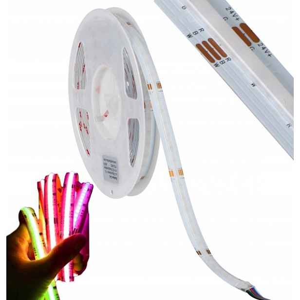 Led pásek Lcob 19W/M 24V IP00 Rgbw 5M Kanlux 38913