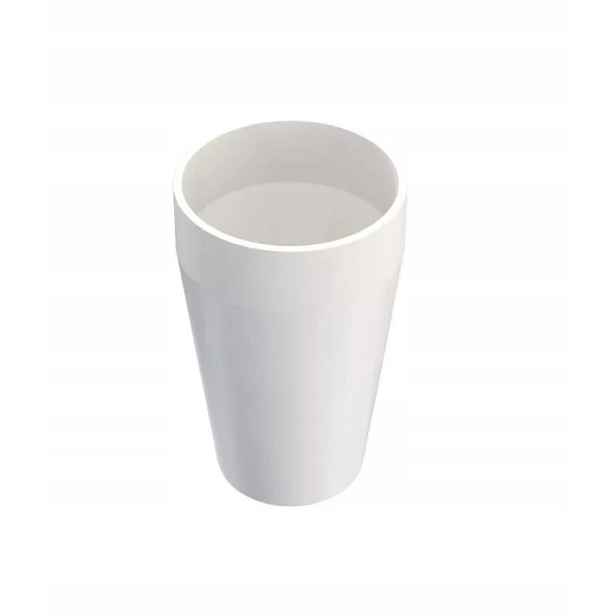 Granisil granitový květináč Monti 55 cm Bílý