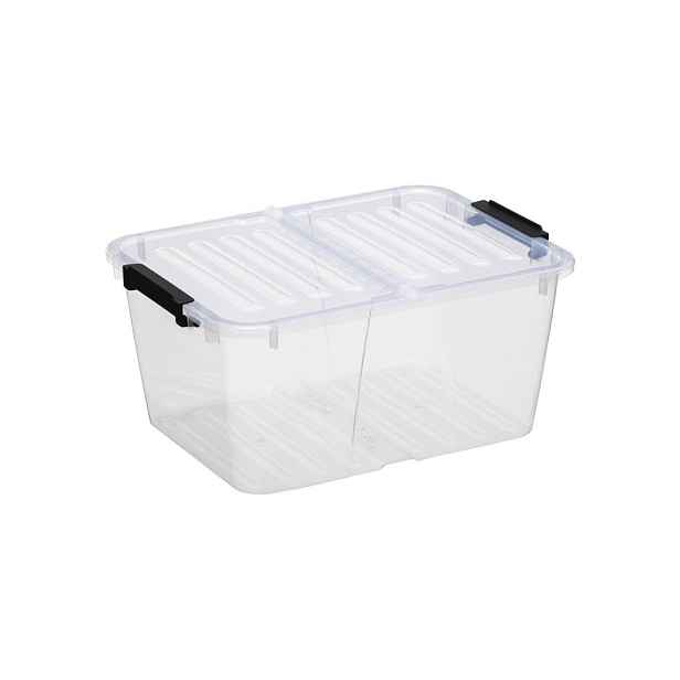 PLAST TEAM - Box úložný FLEX 15l transparentní