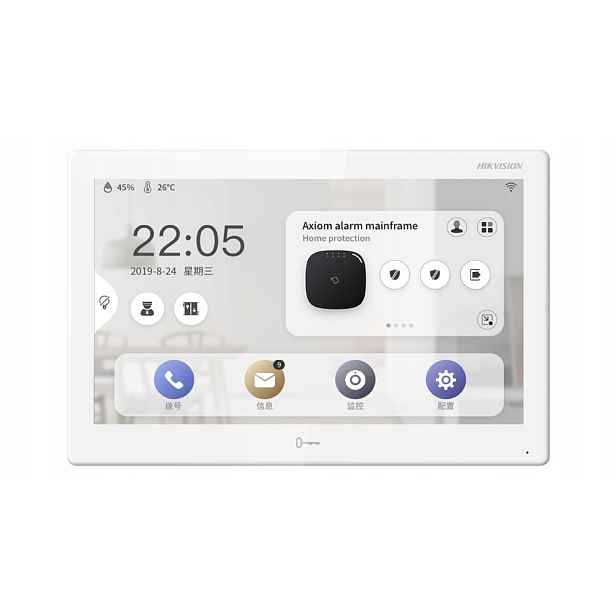 Vnitřní Ip monitor Ultra Hikvision DS-KH9510-WTE1(B) dotykový displej