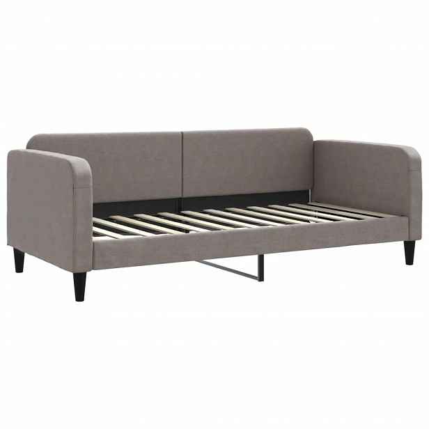 vidaXL Válenda taupe 90 x 200 cm textil