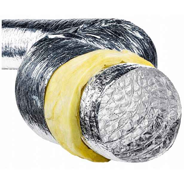 Izolovaný kabel Fi 150 Ventilační Flexibilní Termoflex spiro 10 m