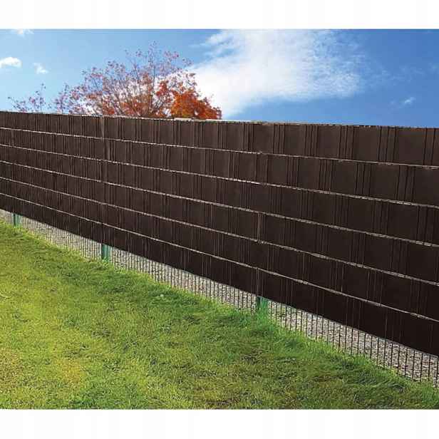 Balkonová Stínící panelové pásy 1,9 9 Cm 35 m hnědá