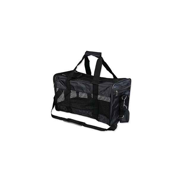 Černá přepravní taška pro domácího mazlíčka 27x46,5 cm Trixie – Plaček Pet Products