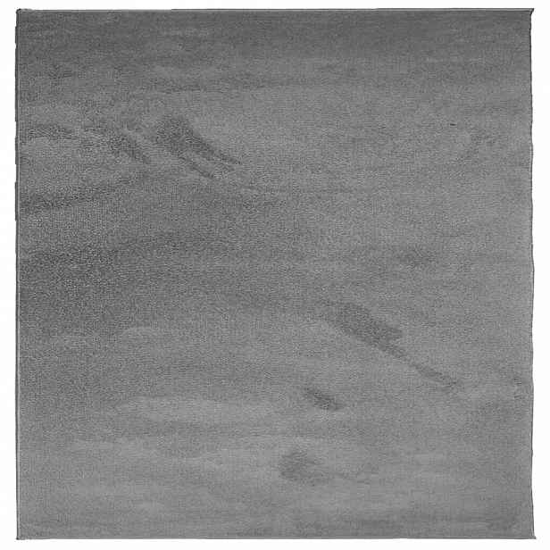 vidaXL Koberec OVIEDO krátký vlas antracitový 200 x 200 cm