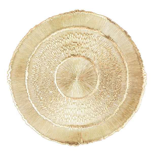 Prostírání ve zlaté barvě Tiseco Home Studio, ⌀ 38 cm