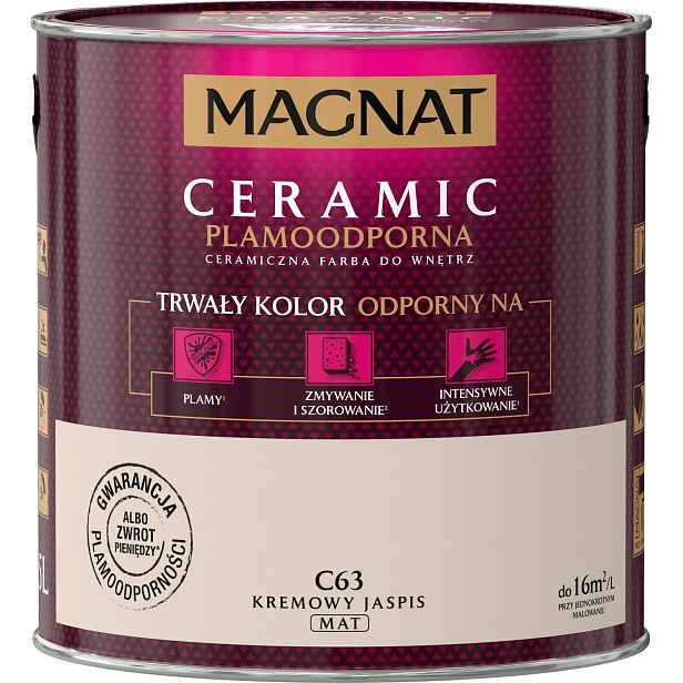 Barva Magnat Ceramic 2,5L C63 Krémový Jaspis