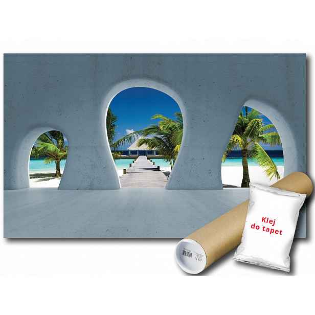 Fototapeta Terasa Pláž 18B F3XL 416x254 F2825