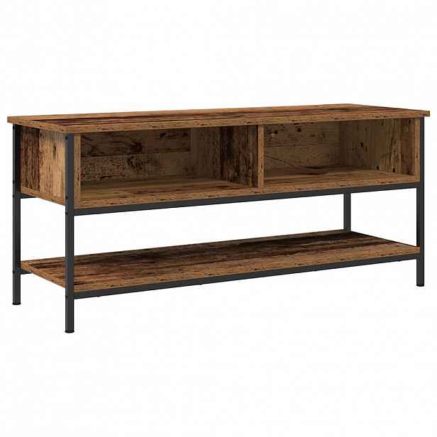 vidaXL Sestava TV skříněk 100 x 35 x 45 cm Staré dřevo
