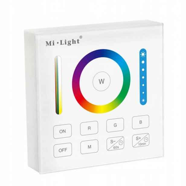 Dálkový Ovladač Nástěnný panel Milight B0 pro Led Rgb Cct Rgbw 1 zóna pro baterii Aaa
