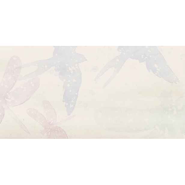 Dekor RAKO Poem světle šedá 30x60 cm lesk WADV4578.1