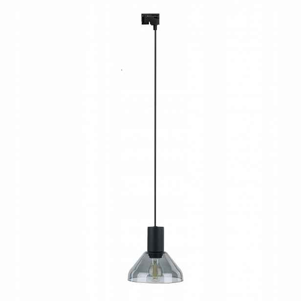 Spot reflektor kolejnicový černý 1xE27 nastavitelný moderní Tk Lighting