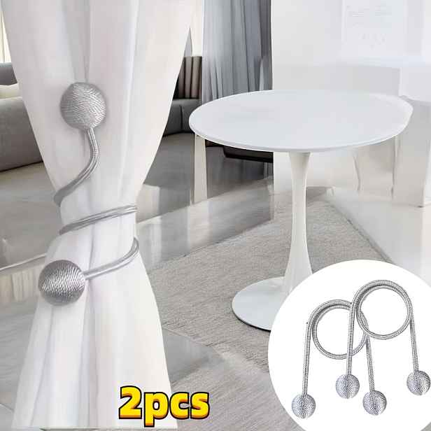 TEMU Dva elegantní a atmosférické držáky závěsů v severském stylu, závěsné pro styling, elegantní moderní dekorativní závěsné pro venkovní použití,