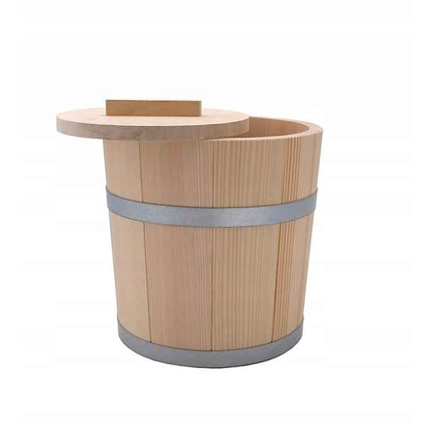 Dřevěný Sud Na Zelí A Okurky S Víkem, 5 L