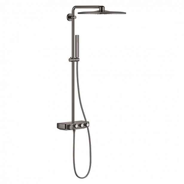 Grohe Euphoria SmartControl - Sprchový set Cube 310 Duo s termostatem, 2 proudy, Hard Graphite 26508A00