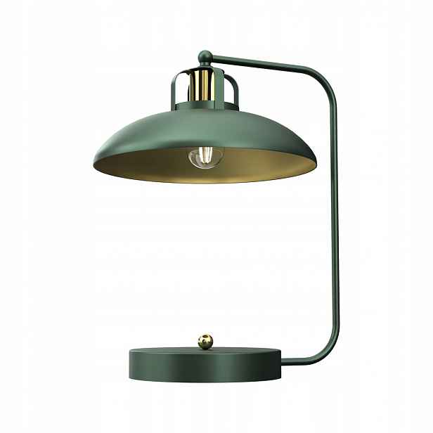 Industriální stolní lampa lahvově zelená barva 1xE27 Felix MLP7711 Eko-light