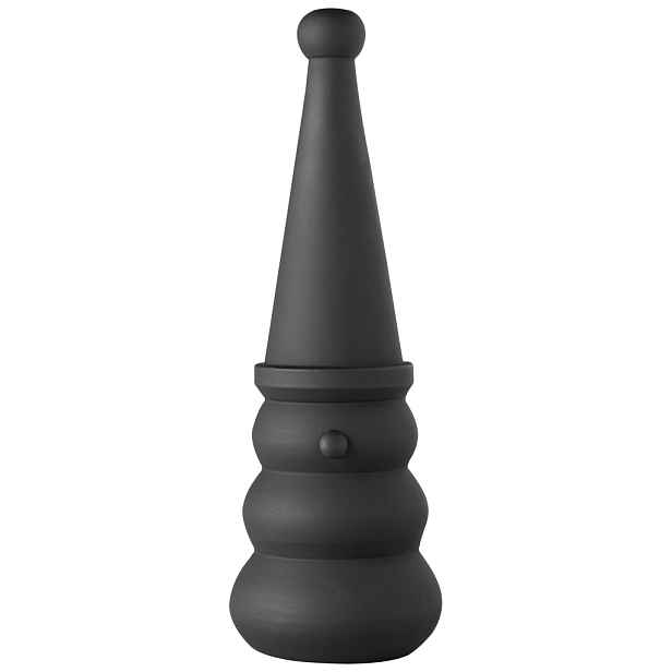 Villeroy & Boch Černý dekorativní sněhulák Christmas Chic, 20,5 cm 14-8677-7428