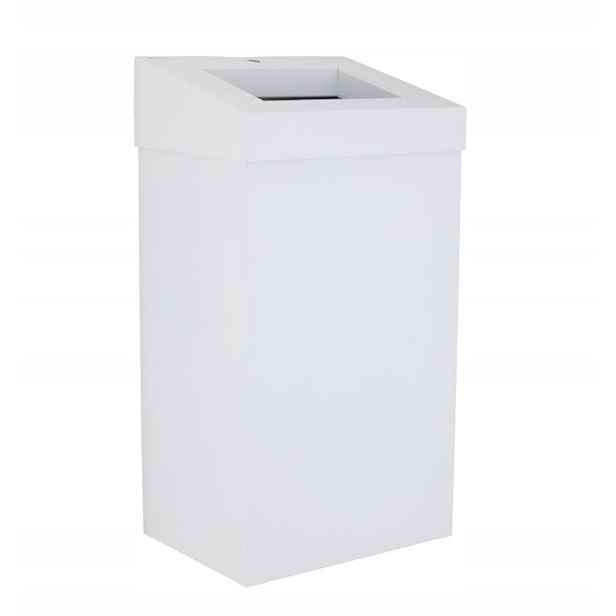 Merida Otevřený Koš Na Odpad Stella White Line 45 L Bílý