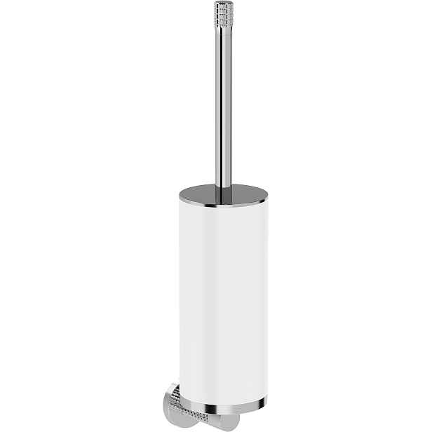 Mexen Triv toaletní kartáč, bílá/chrom 70A33071-00W