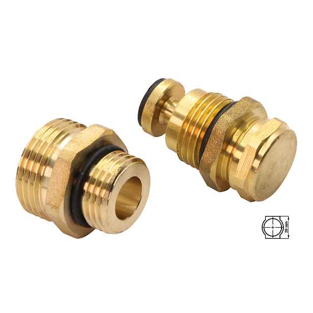 Novaservis Stop ventil + redukce (sada C7)  (RKPO-SET39)