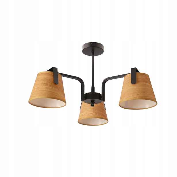 Stropní svítidlo Candellux Amberg Trojitý lustr Loftové svítidlo 3xE14