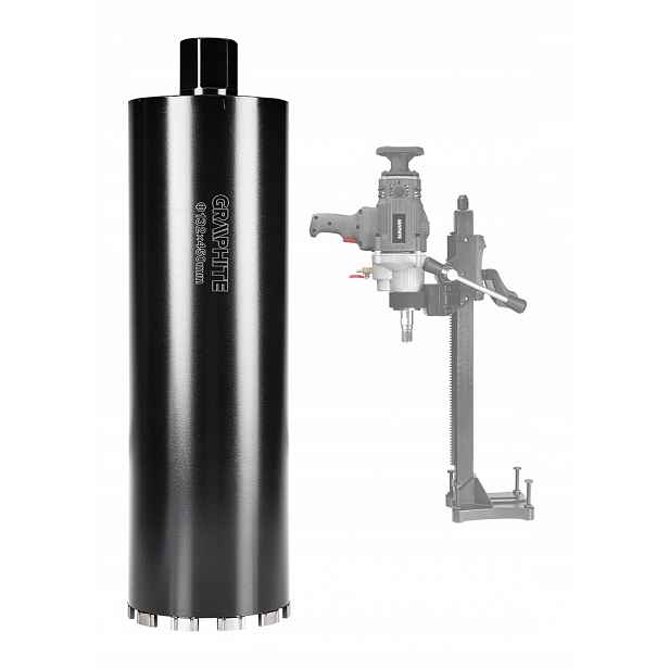 Korunkový Vrták Pro Vrtačku 58G540 132×450MM×11 T57H867 Graphite