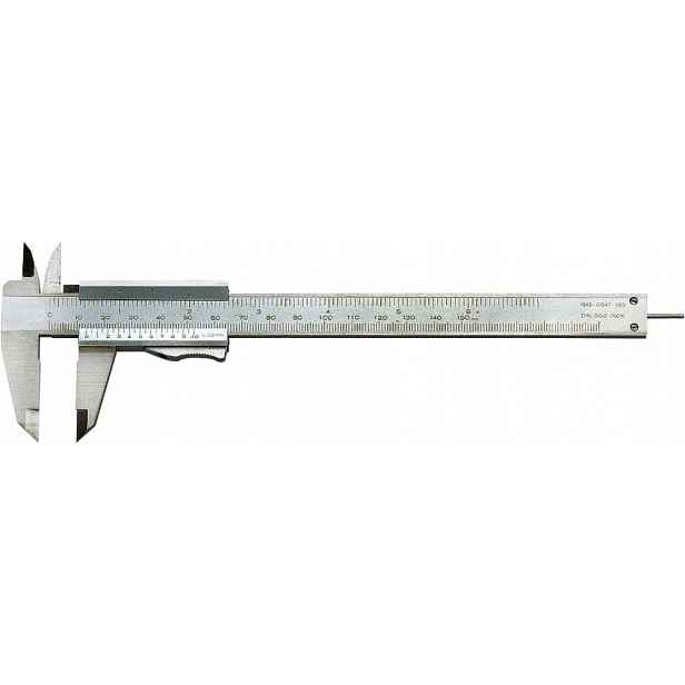 Noniusové posuvné měřítko 150 mm Din 862 Fortis