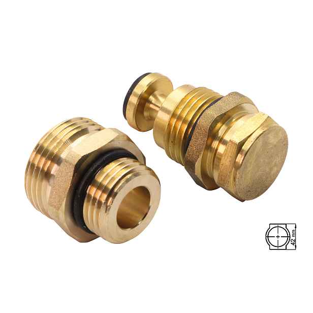 Novaservis Stop ventil + redukce (sada C12) (RKPO-SET42)