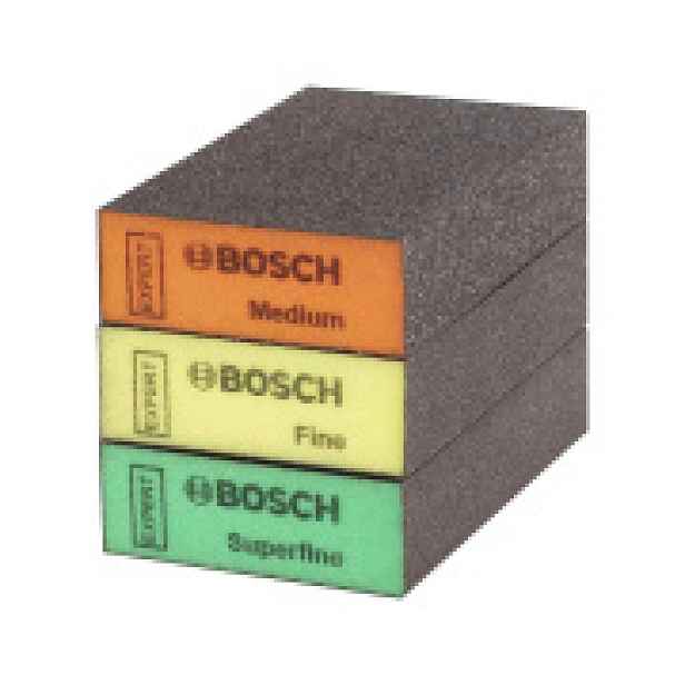 Sada brusné houby 3 ks 69x97x26 mm Bosch Expert S471Combi M, F, SF 2608901175