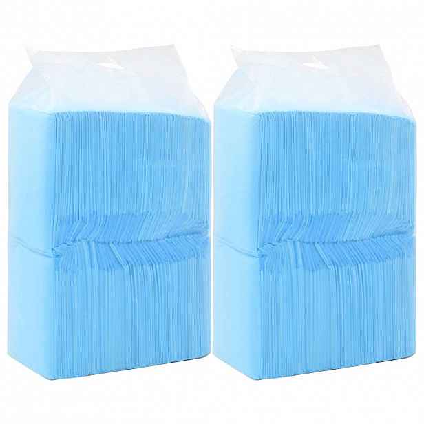 vidaXL Pleny pro psy 200 ks 90 x 60 cm netkaná textilie