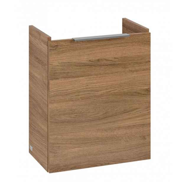 Villeroy & Boch Architectura - Umyvadlová skříňka, 43x52x27 cm, 1 dvířka, panty vlevo, Oak Kansas B88300RH