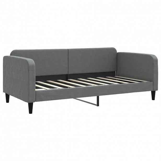 vidaXL Válenda tmavě šedá 90 x 190 cm textil