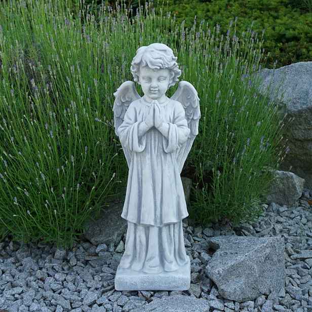 Betonová figurka Anděl figurky na hřbitov Anděl figurky z betonu