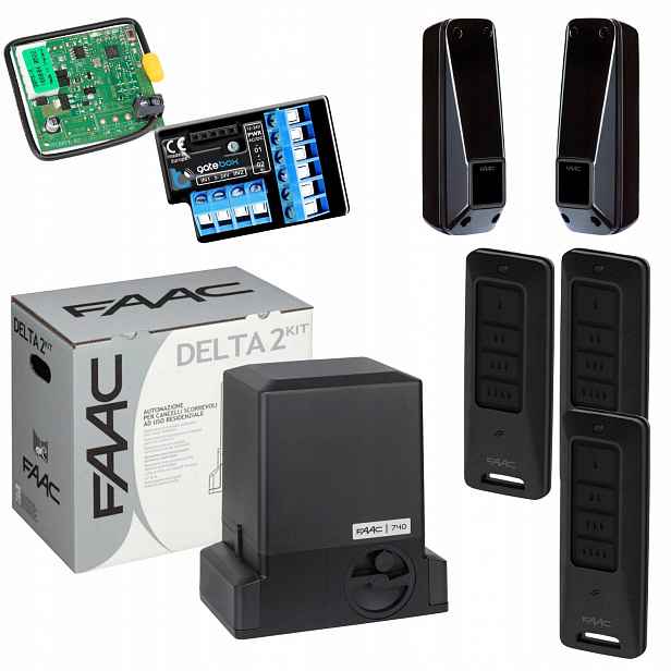 Faac DELTA2+ Modul WiFi Pilot XT4FDS 3ks pohon posuvné brány