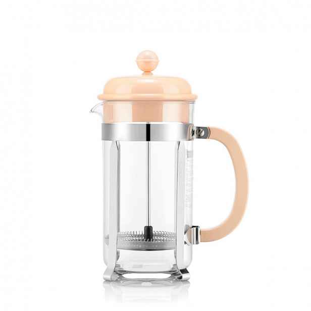 French press Bodum Caffettiera 1 l broskvový Muskmelon spařovací jednotka