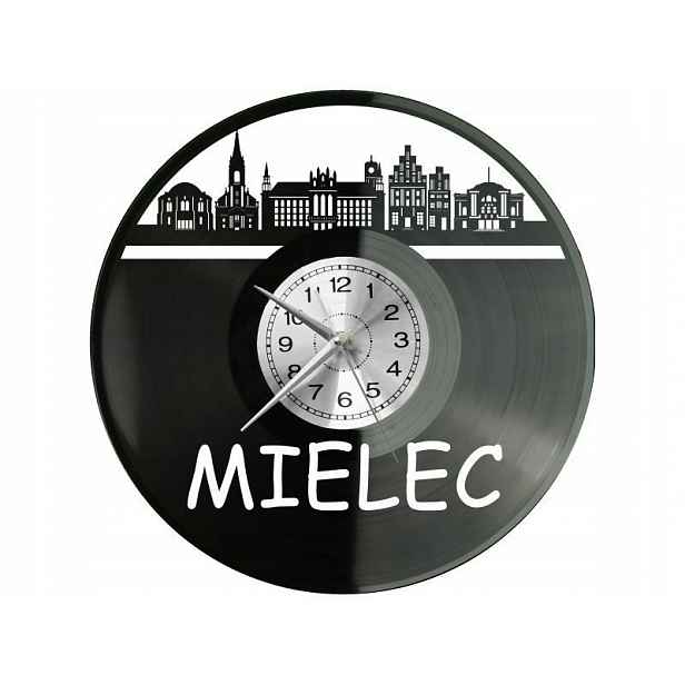 Město Mielec Polsko Nápad na Dárek Nástěnná Dekorace z vinylové desky
