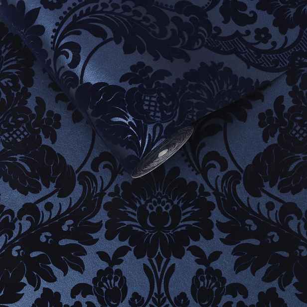 Lesklá Tapeta Vzor Sametové Ornamenty Glamour