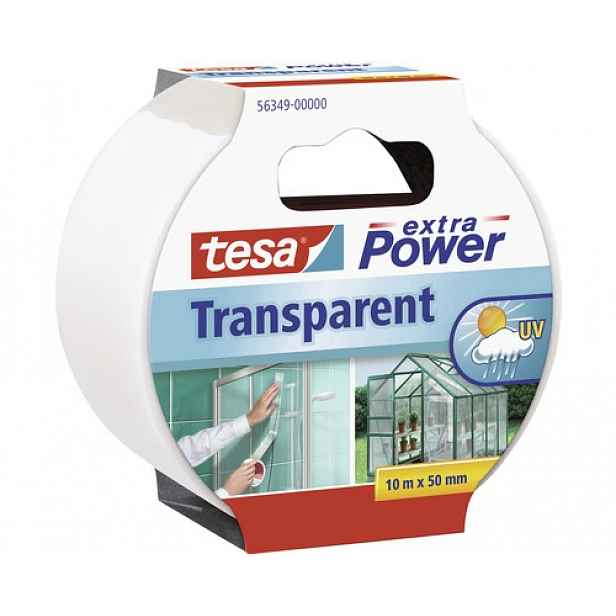 Opravná páska na polykarbonát a sklo, silně lepivá, 10m x 50mm TESA013 3919.90.97