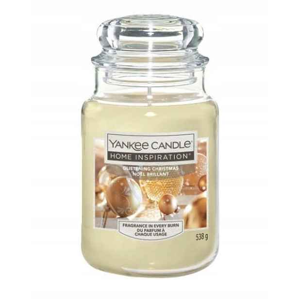 Yankee Candle Vánoční svíčka Hi Glistening 538g