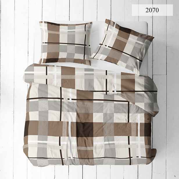 Krepové povlečení 2070N/140x2001posz.70x80 Koralove