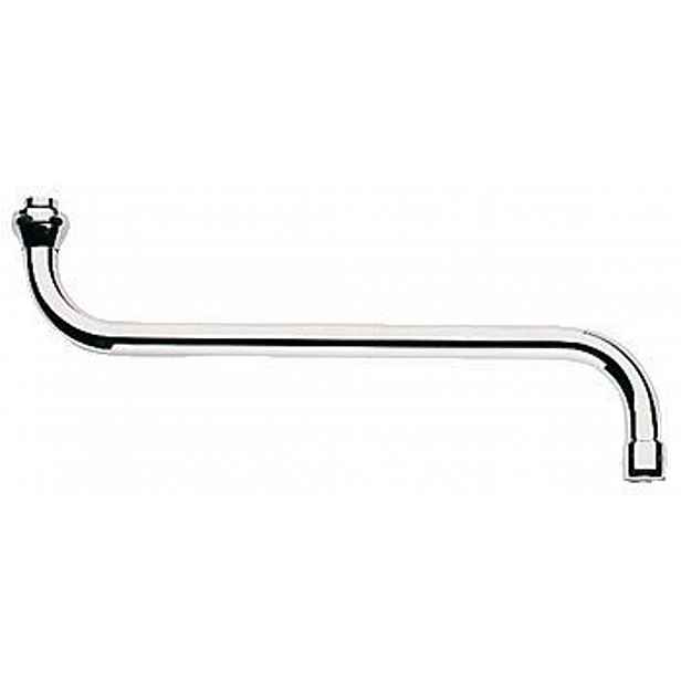 Grohe - S-výtok pro kuchyňskou nástěnnou baterii, chrom 13017000