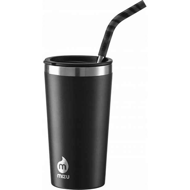 Termohrnek Mizu 470 ml nerezová ocel Černá Trubka Ideální na cesty