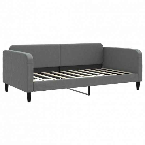 vidaXL Válenda tmavě šedá 100 x 190 cm textil